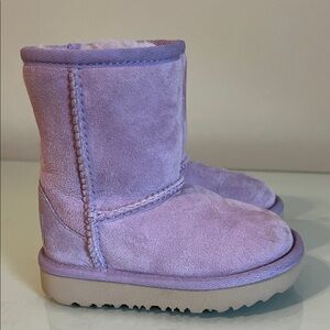 UGG Purple Baby Walker Boots